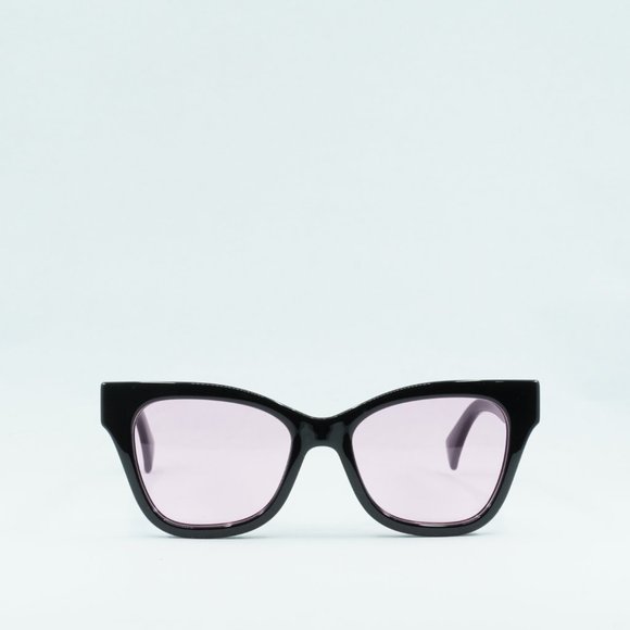 💯 NEW GUCCI GG1133S 003 BLACK SHINY PINK EYEGLASSES - Picture 7 of 13